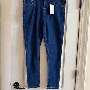 George  Indigo Slim Straight Jeans